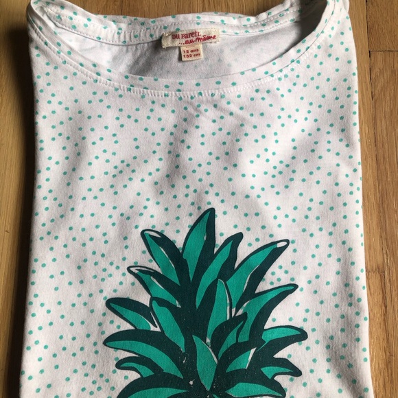 Du Pareil pineapple sequin t-shirt - Picture 3 of 3